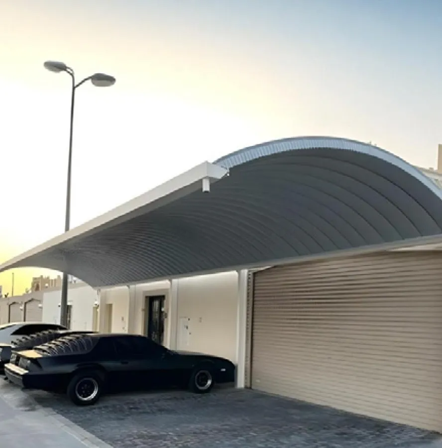 E104 K-Span Shade Arch Design (​Size 6 * 6, Height 2.50 Mtr)