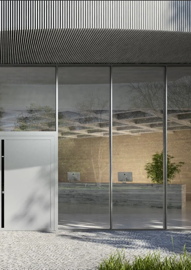 WS105 Schuco Curtain Wall FWS 50